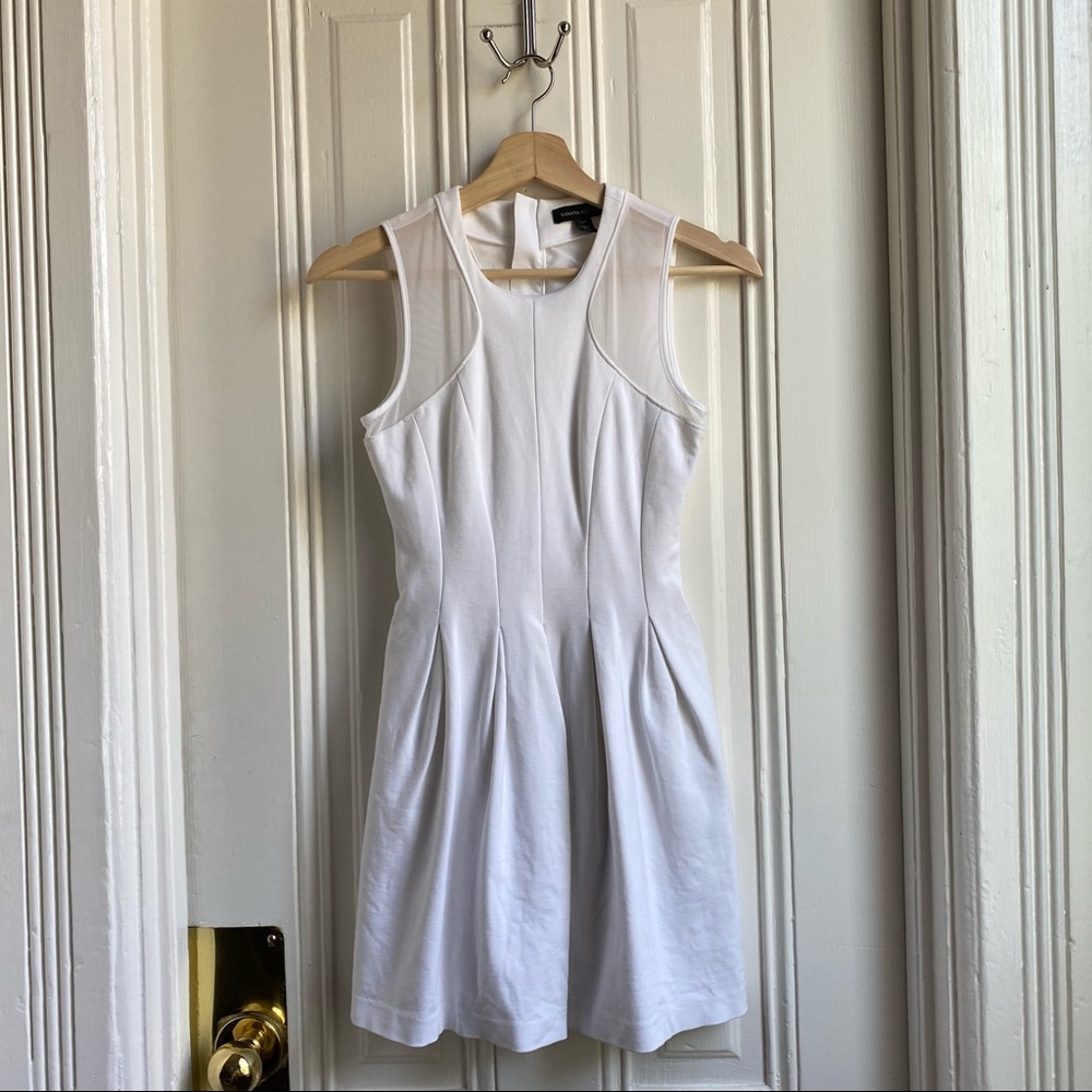 Banana Republic White Sleeveless Bubble Dress - Picture 4 of 13